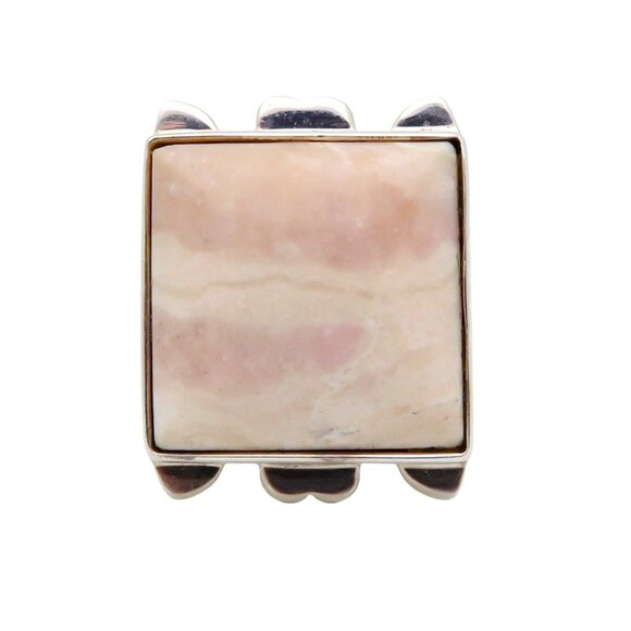 Jay King DTR Sterling Silver Mine Finds Desert Rose Sunstone Ring Size 6.75 - Picture 4 of 11